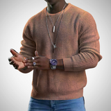 Nicolas Men's Long Sleeve Crew Neck Sweater