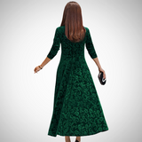 Natascha Plus Size Floral Pattern Dress