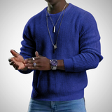 Nicolas Men's Long Sleeve Crew Neck Sweater