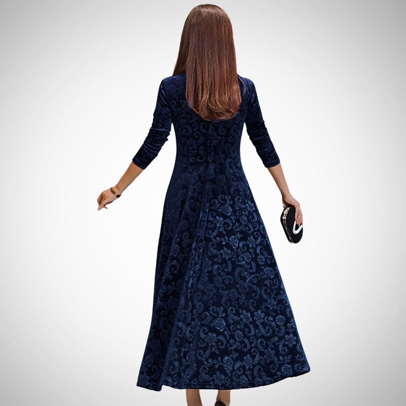 Natascha Plus Size Floral Pattern Dress