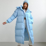 Agatha | Long Quilted Winter Puffa Jacket for Women