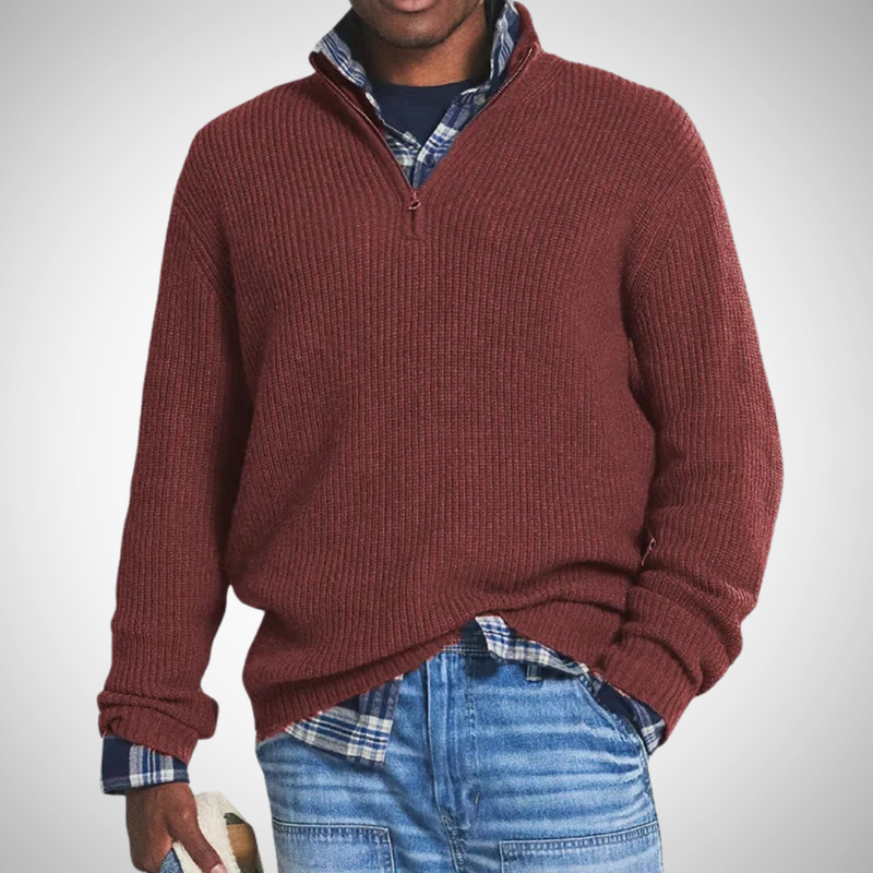 Karsten Men's Half Zip Sweater