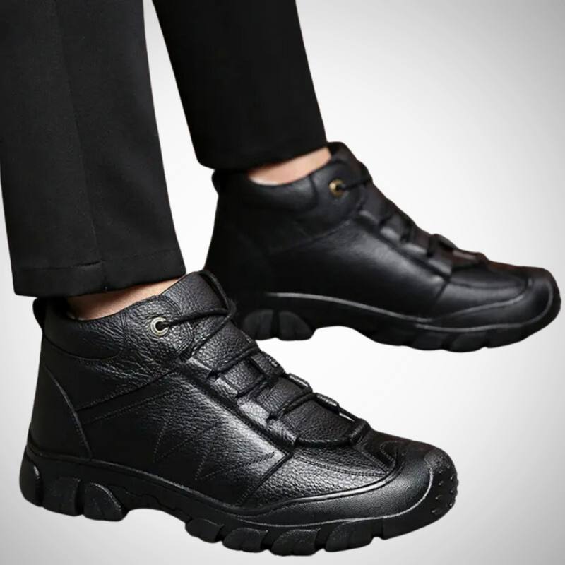Folke Warm Fur Lined Lace-Up Shoes