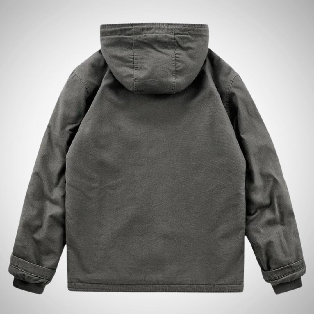 Veste à capuche doublée polaire Cruz pour homme