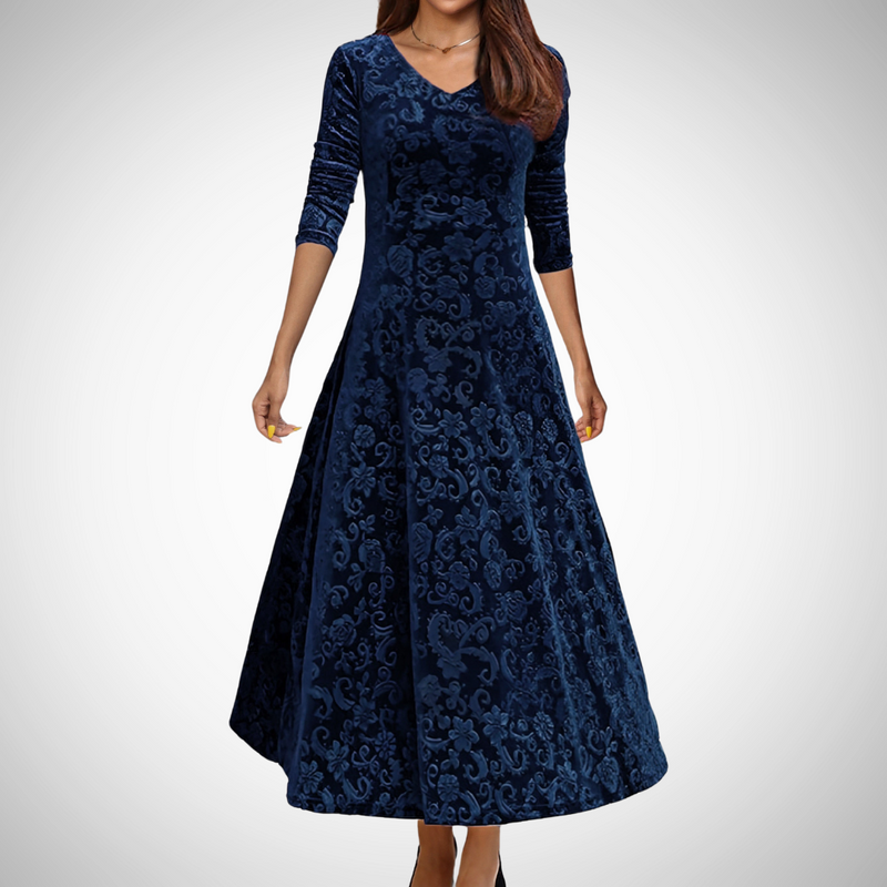 Natascha Plus Size Floral Pattern Dress