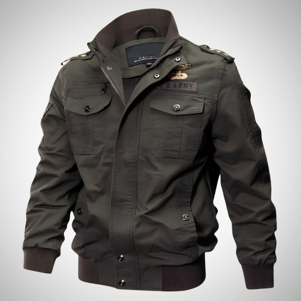 Asmund Military Mens Bomber Jacket