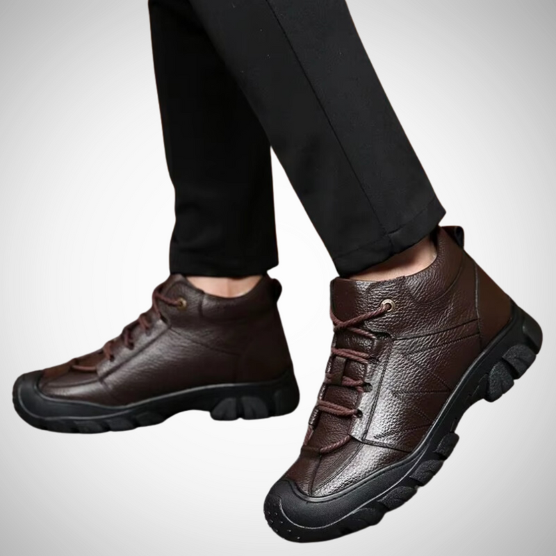 Folke Warm Fur Lined Lace-Up Shoes