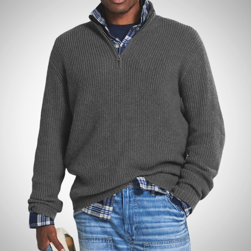 Karsten Men's Half Zip Sweater