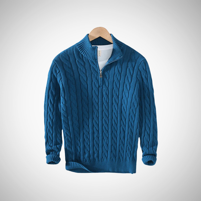 Ben Knitted Half-Zip Sweater
