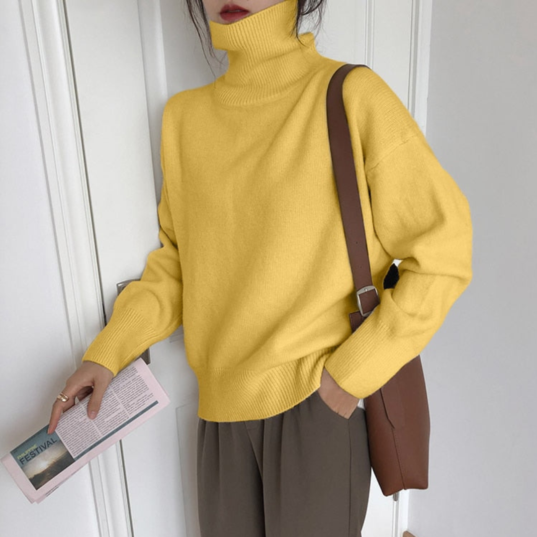 Pull à col roulé Wendy pour femme