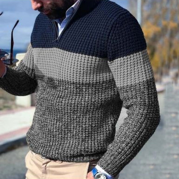 Niko half-zip sweater for men