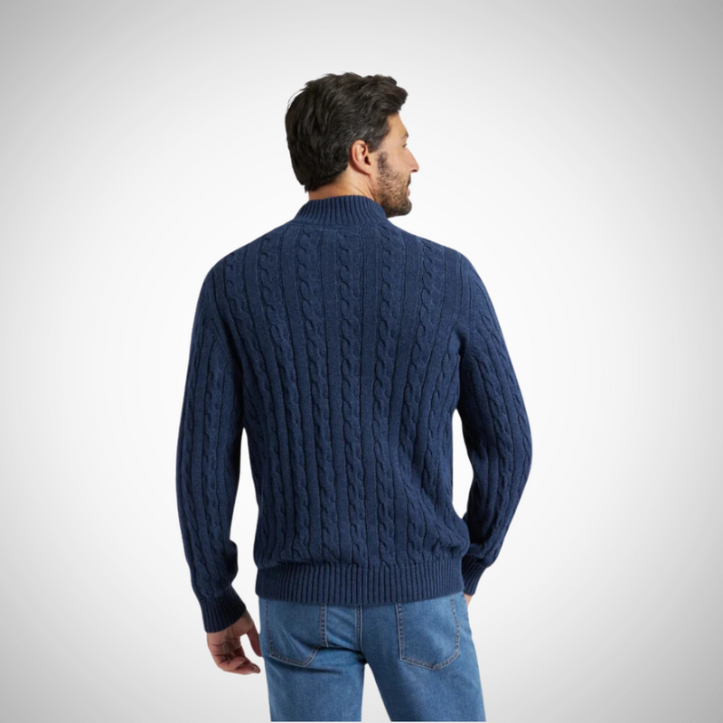 Ben Knitted Half-Zip Sweater