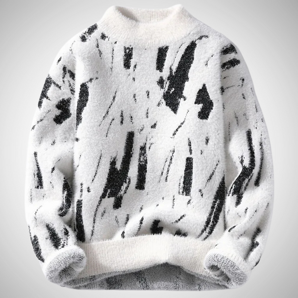 Adam - Mixed Knit Sweater