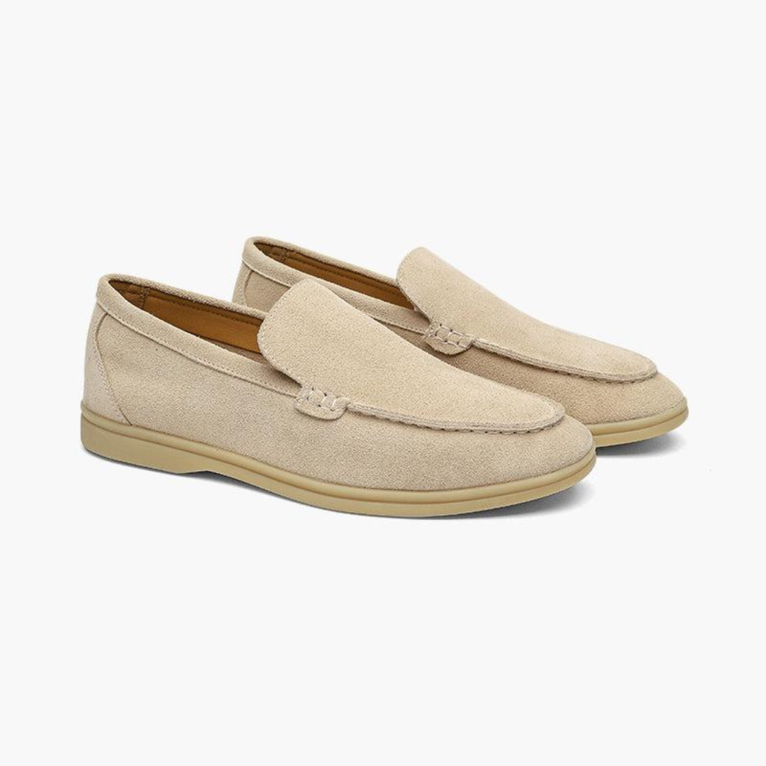Vittorio | Men’s Suede Comfort Loafers | Slip-On