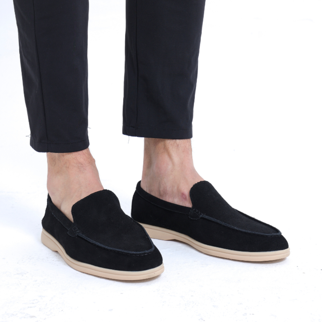 Vittorio | Men’s Suede Comfort Loafers | Slip-On