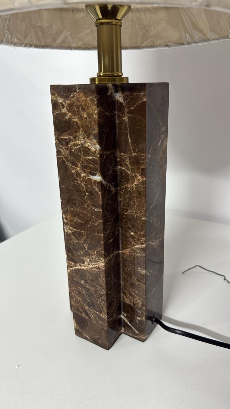Danish Marble Table Lamp