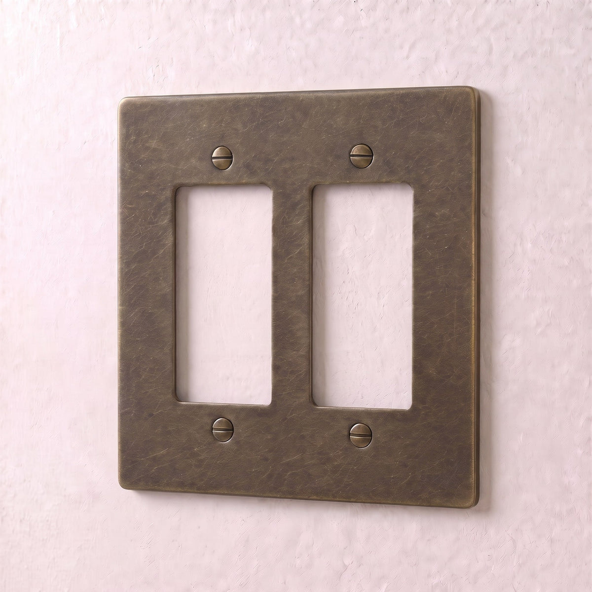 Brass Wall Plate (1-5 Gang)