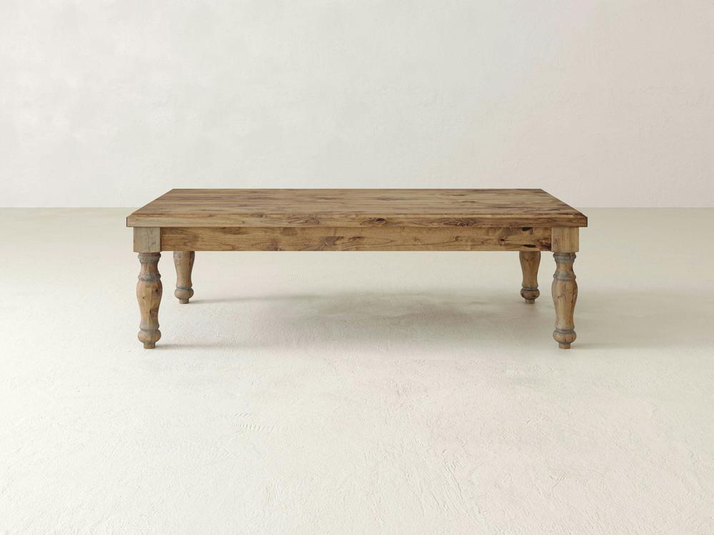 Abigail Coffee Table - Harvest Wheat on Alder