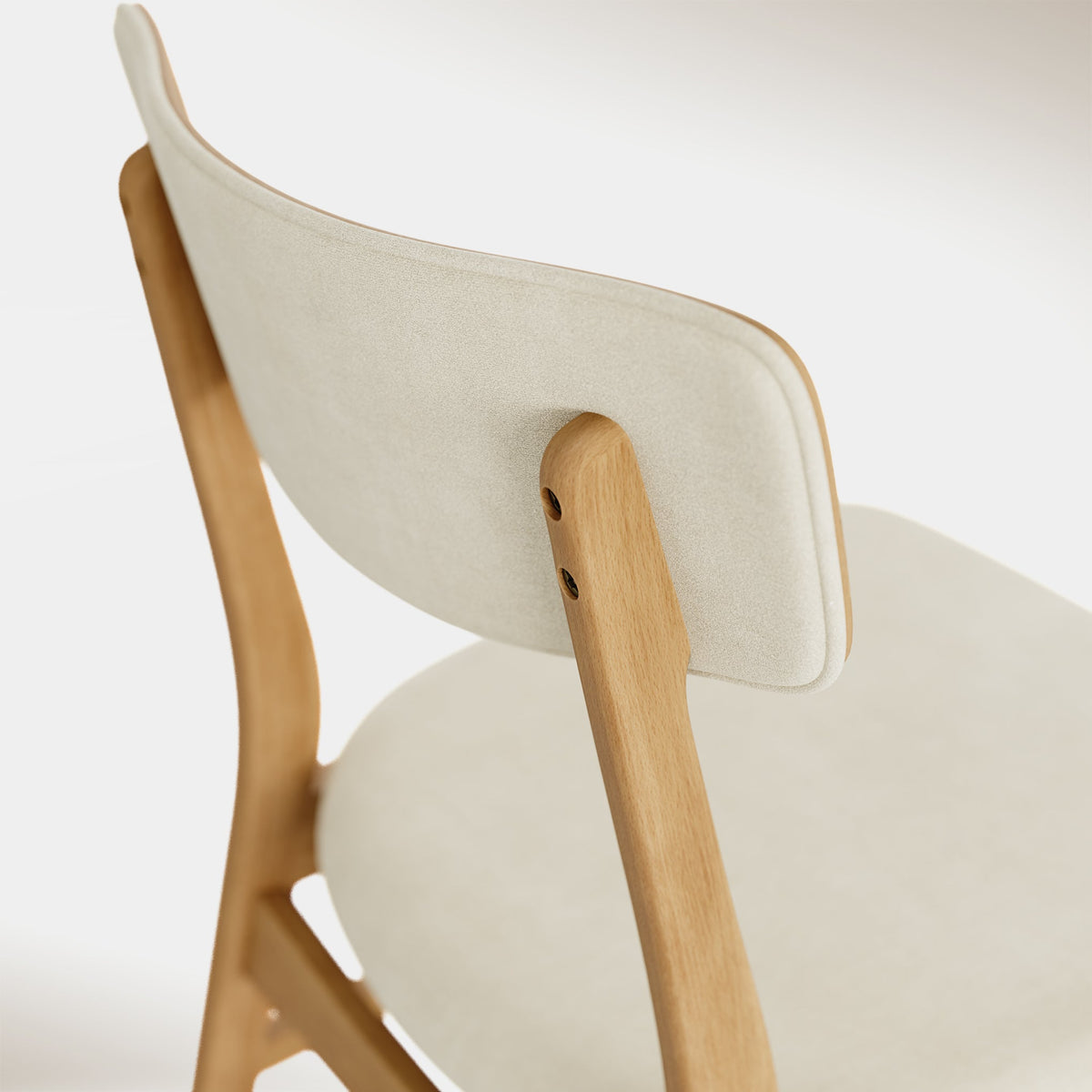 Amara Dining Chair - Beige & Oak