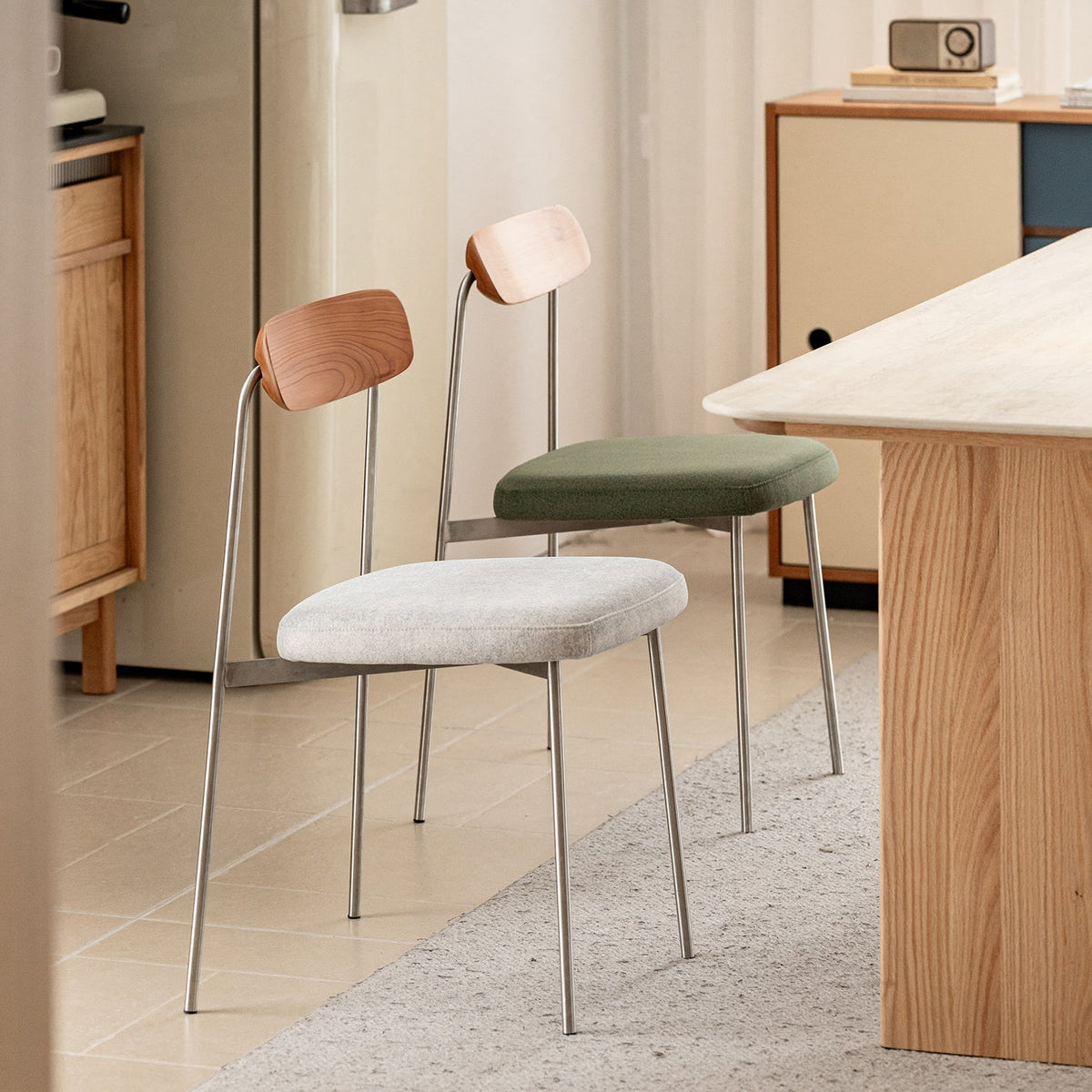 Bauhaus Cherry Wood Dining Chair WIENER