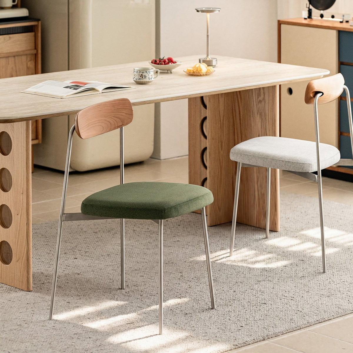 Bauhaus Cherry Wood Dining Chair WIENER