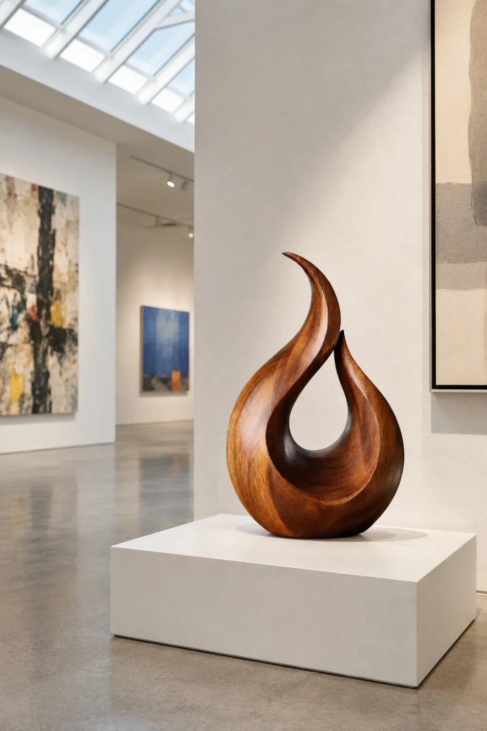 Abstract  Wood Sculpture #WAB454