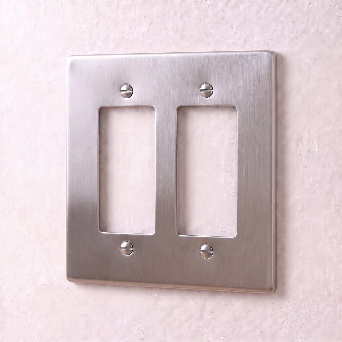 Brass Wall Plate (1-5 Gang)