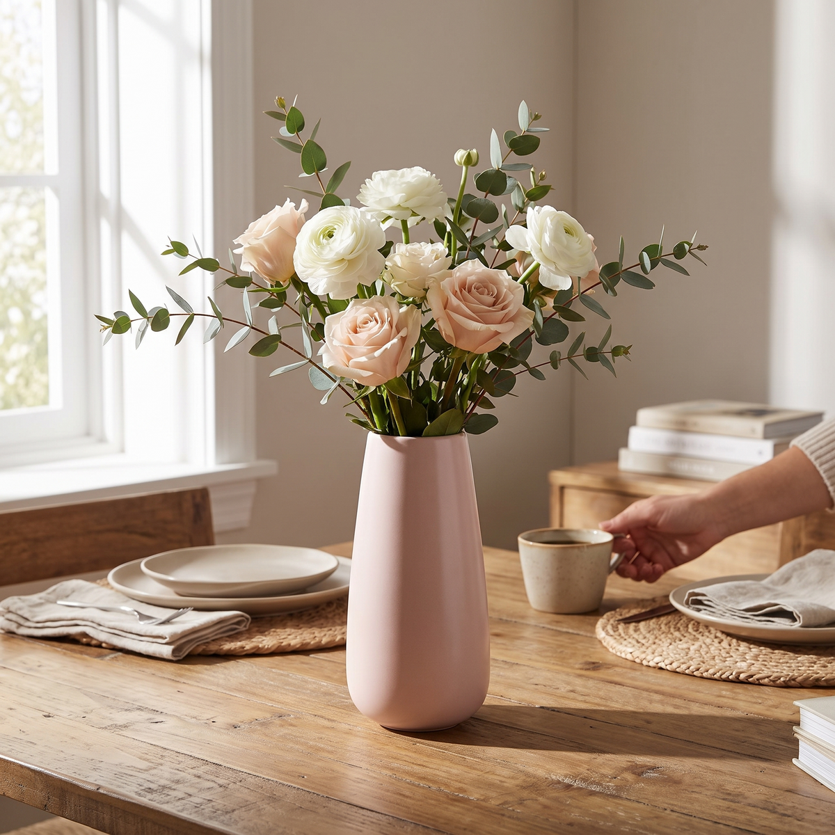Bud Vase, styled in a real setting