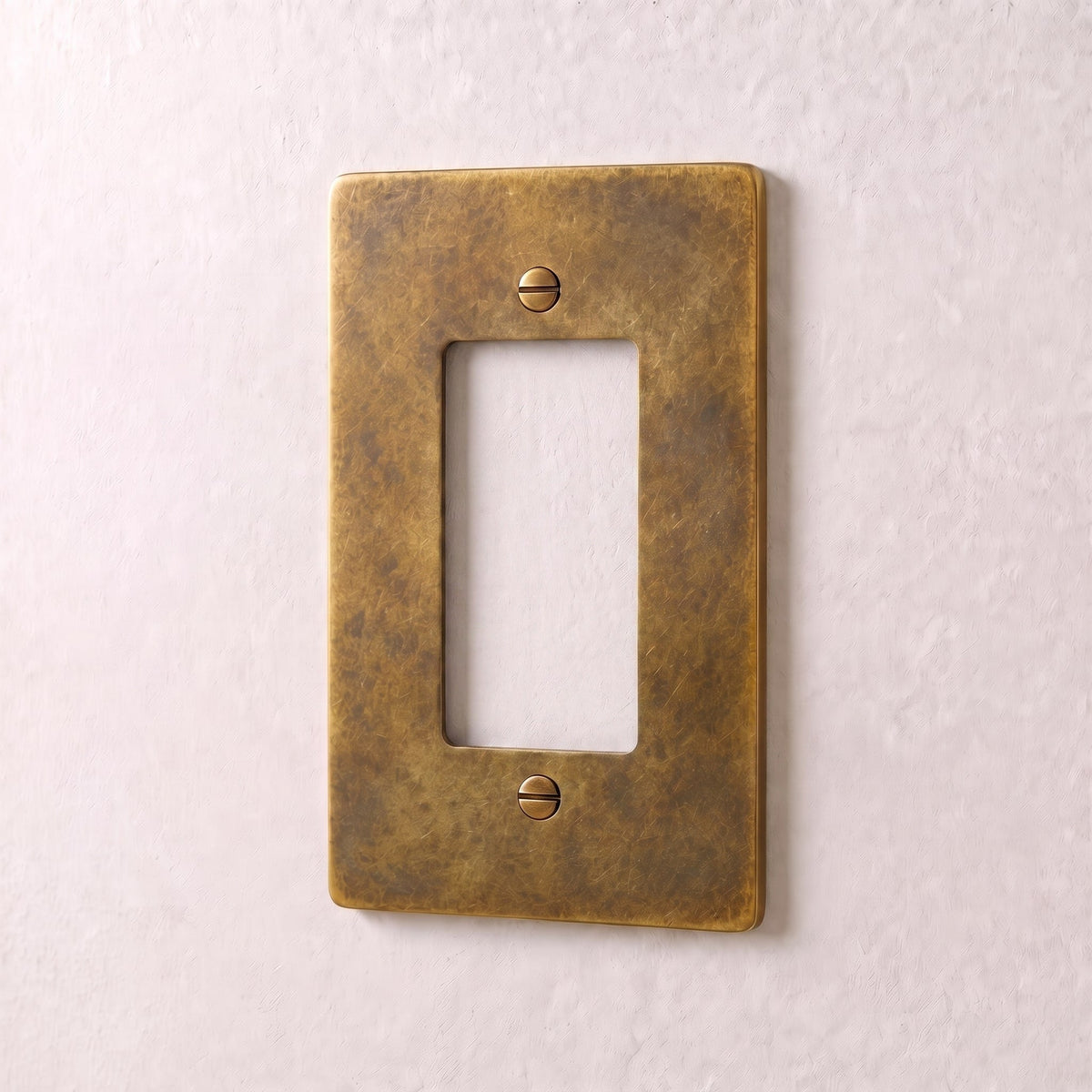 Brass Wall Plate (1-5 Gang)