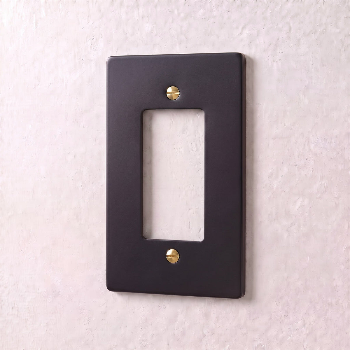Brass Wall Plate (1-5 Gang)