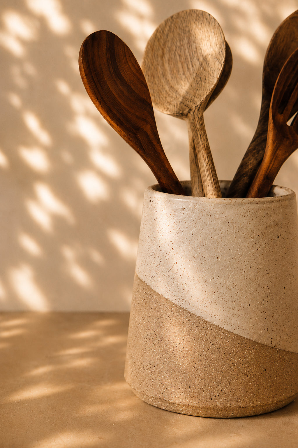 Topanga Ceramic Utensil Crock - Wide