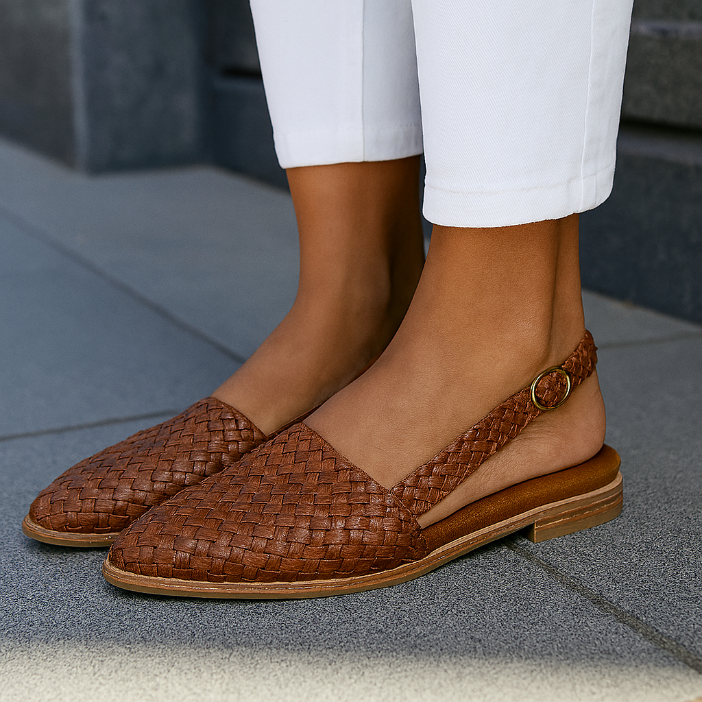 Chloe Woven Slip-On Flats for Women