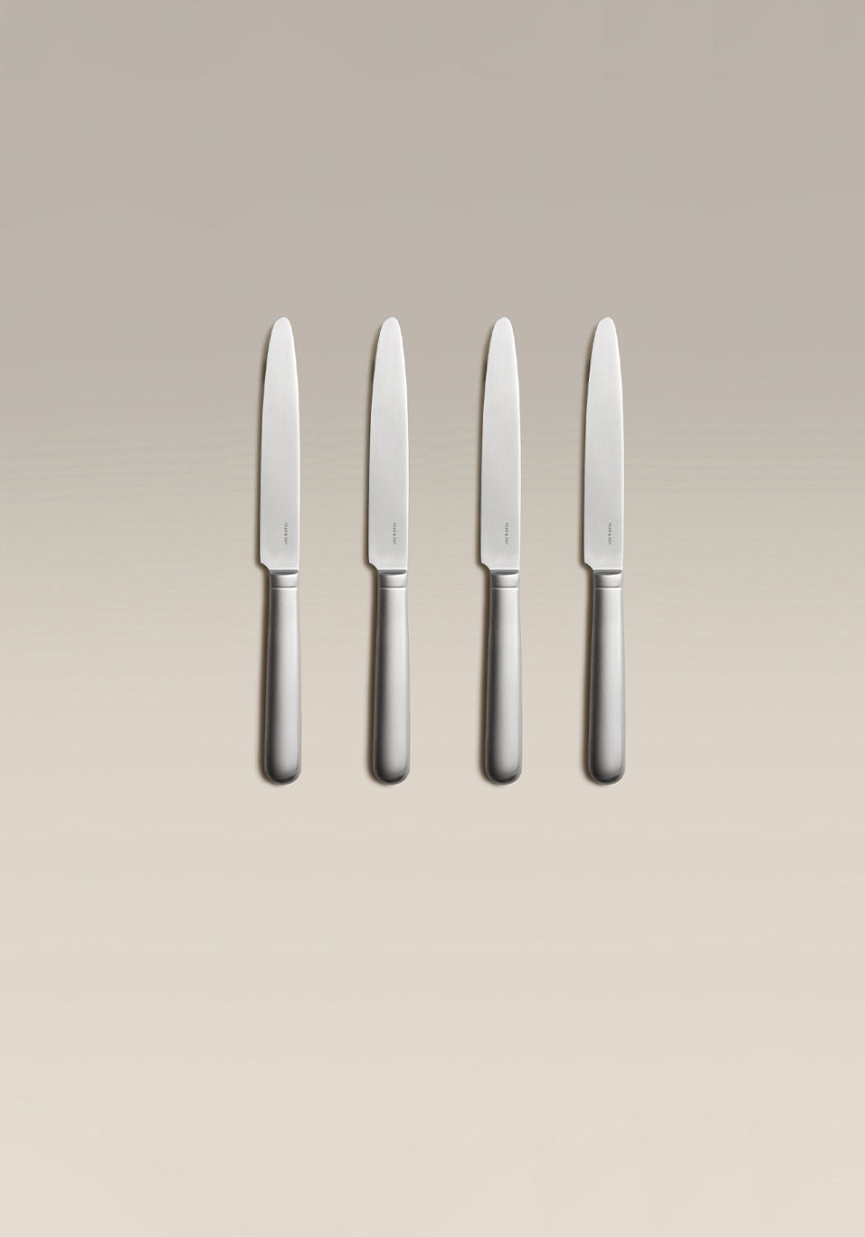 Classic Stainless Steel Knife Set, frame and base detail