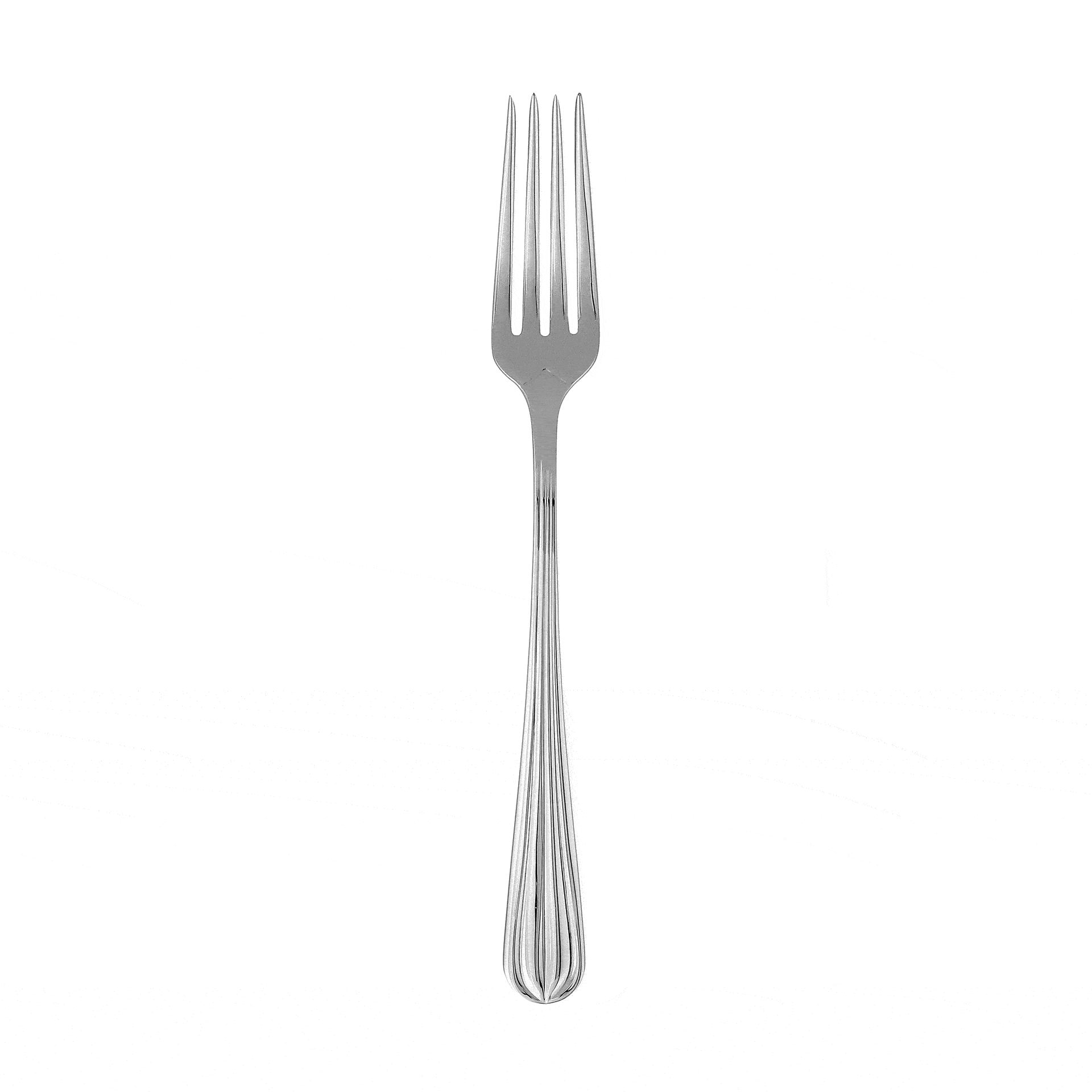 Crescent Four-Person Settings Flatware Set, second full set laid out