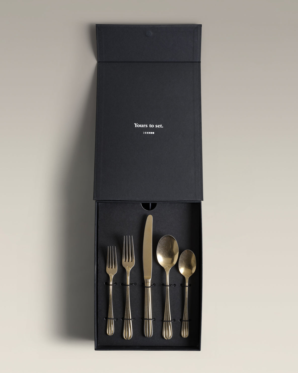 Crescent Four-Person Settings Flatware Set, second stacked view