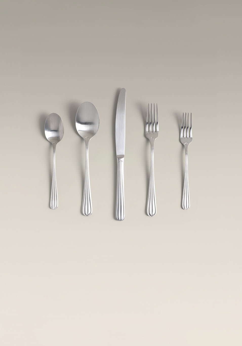 Crescent Four-Person Settings Flatware Set, second underside detail