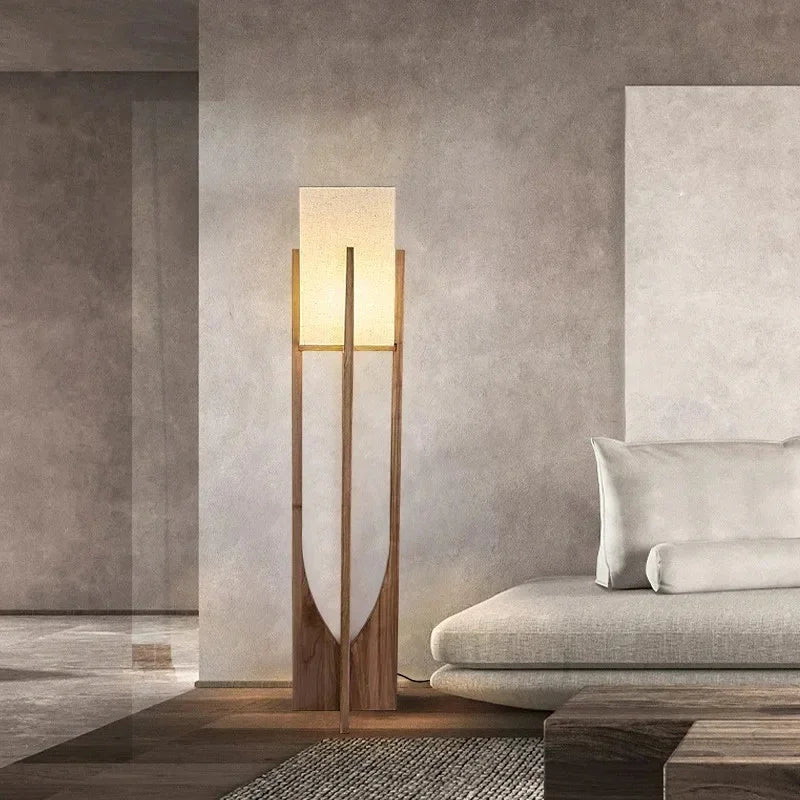 Takashido Table & Floor Lamp
