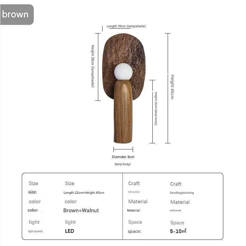 Lizbeth Wooden Table Lamp