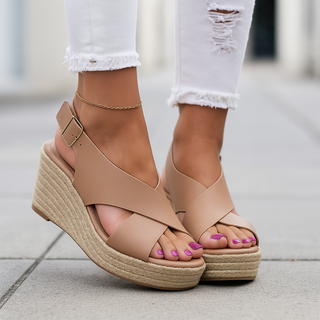 Emily Espadrille Wedge Sandals for Women