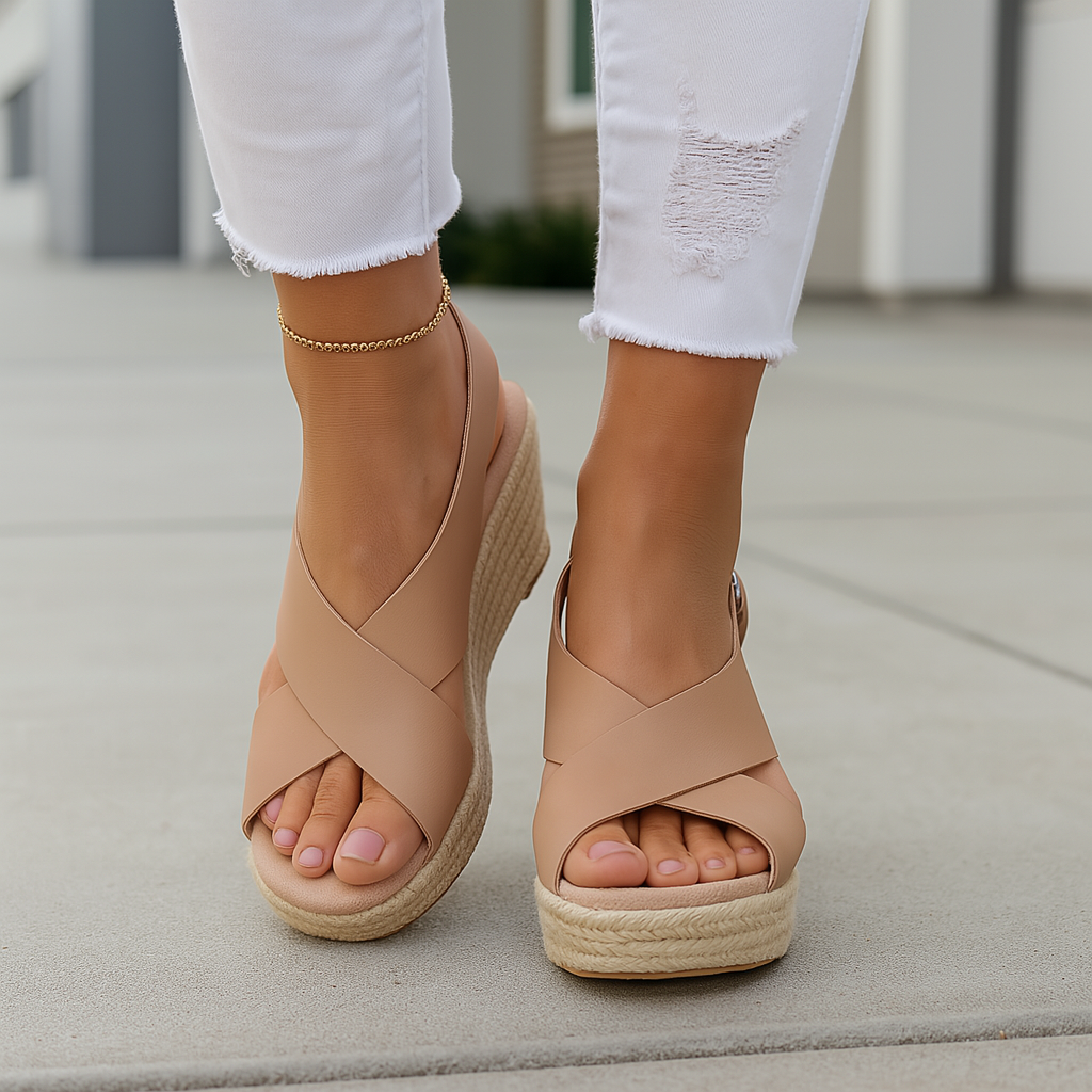 Emily Espadrille Wedge Sandals for Women