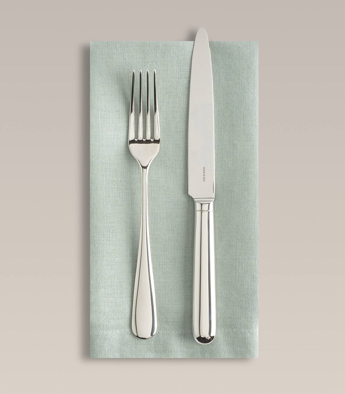 Everyday Linen Napkin Set, second draped and styled view