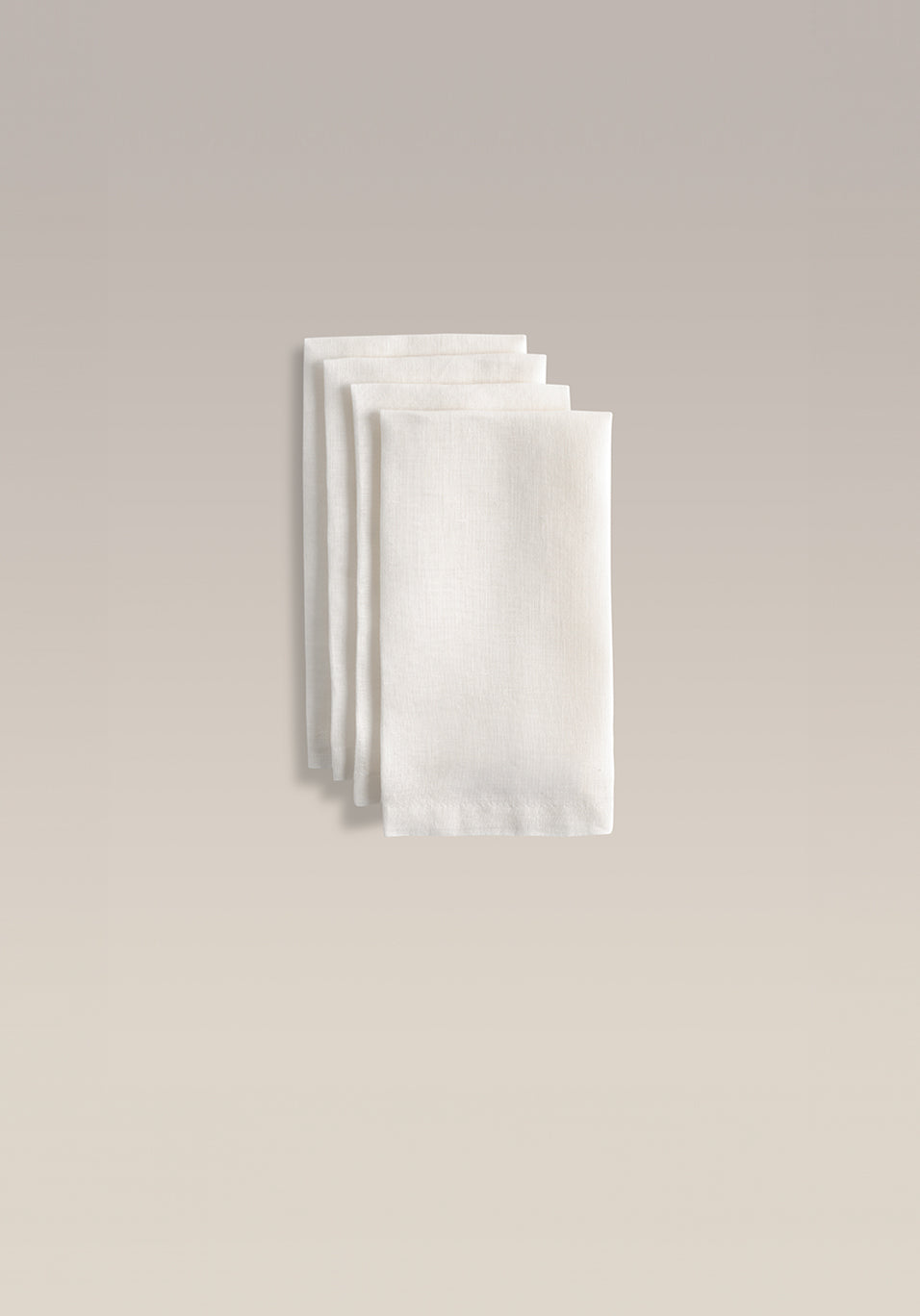 Everyday Linen Napkin Set, full view from above