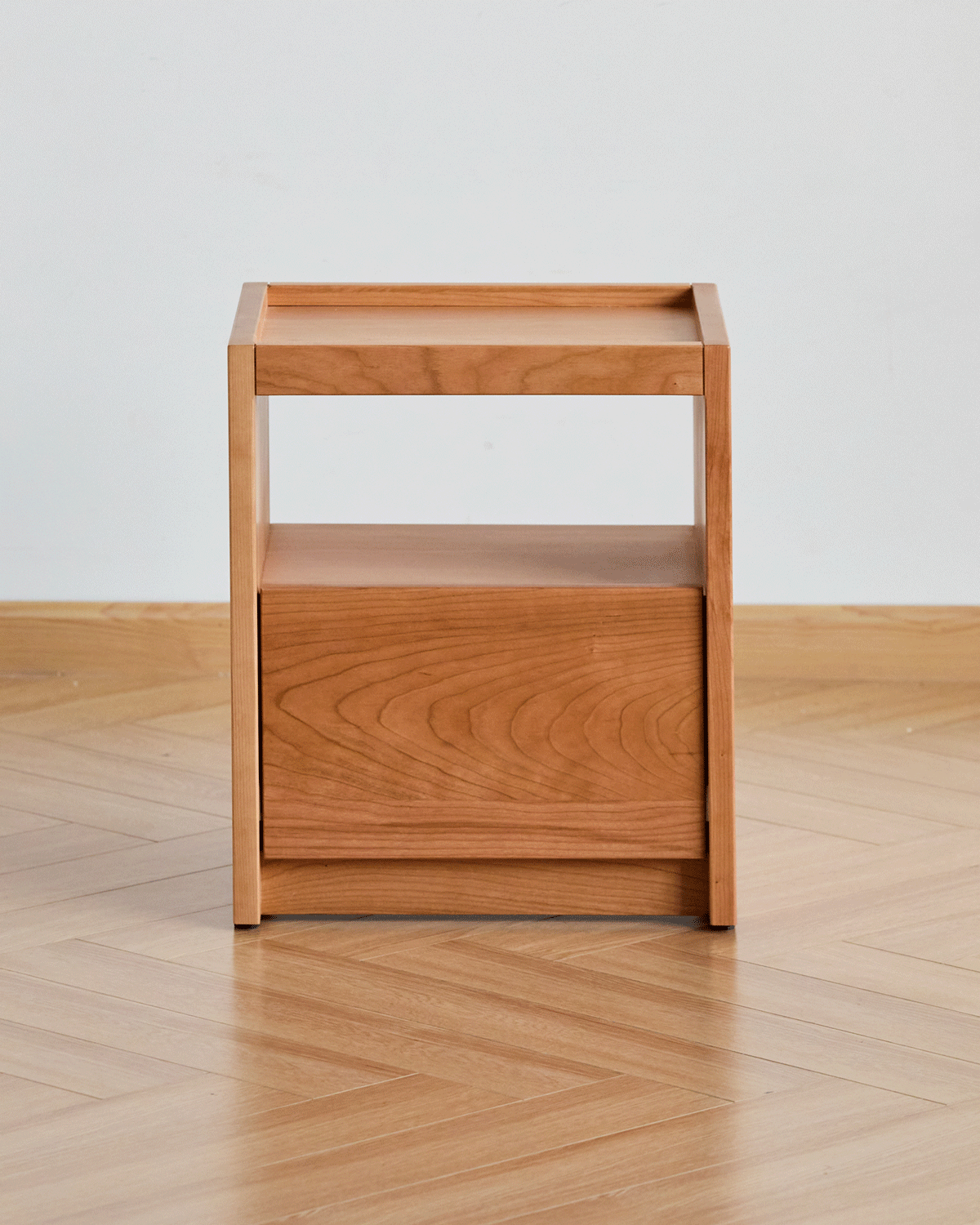 Scandinavian Cherry Wood Side Table SUGAR