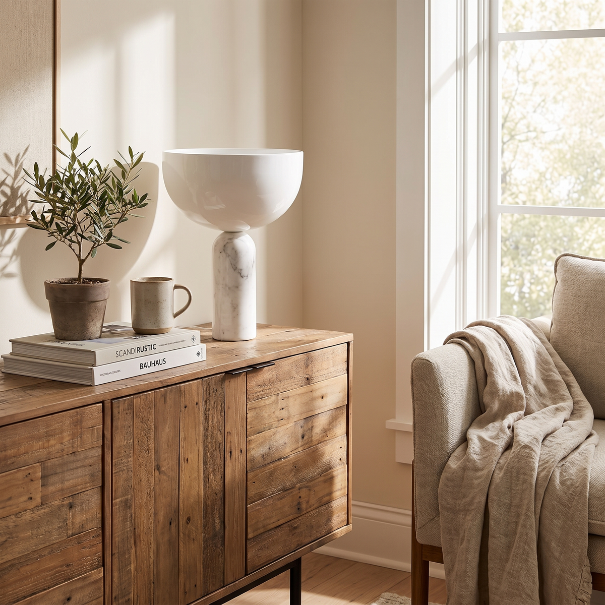 Marmo Elegante Table Lamp