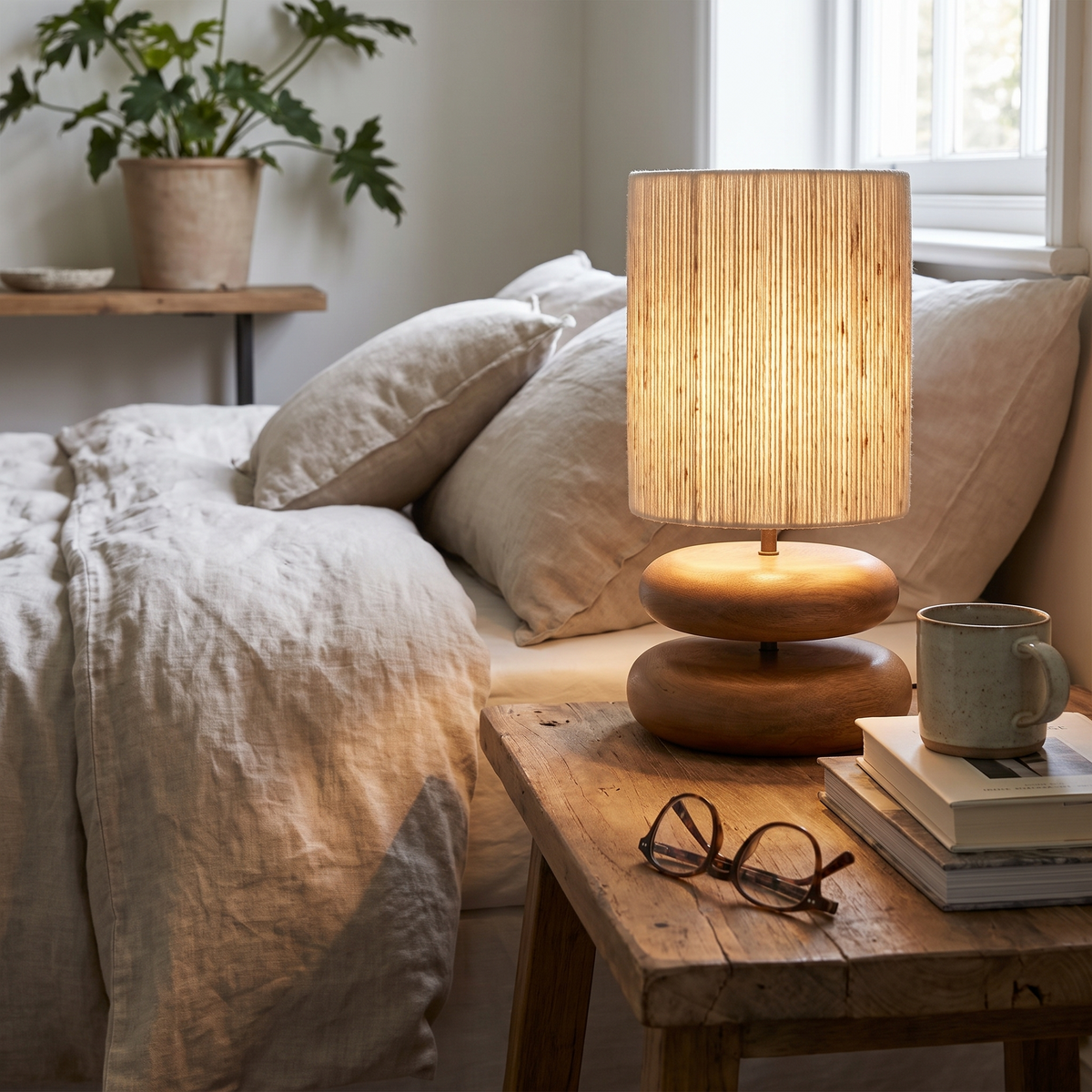 Kenshō Wood Table Lamp