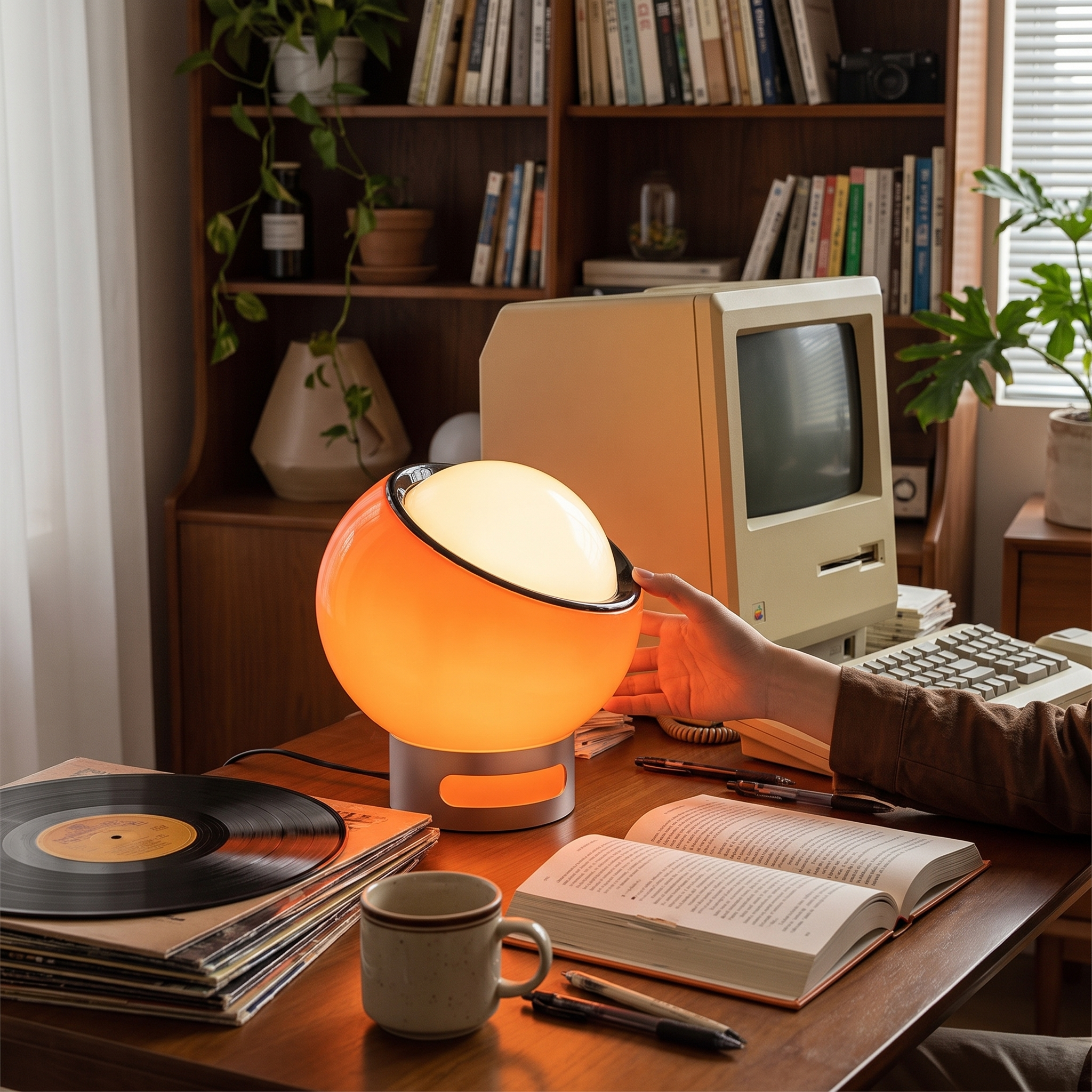 Élégance Opaline Table Lamp