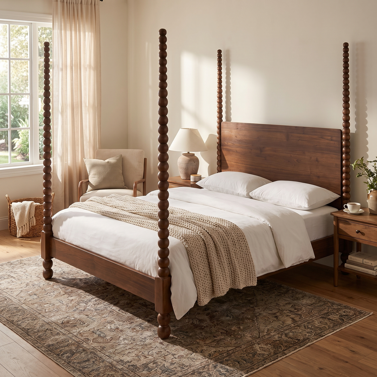 Aberdeen Bed | Walnut | King