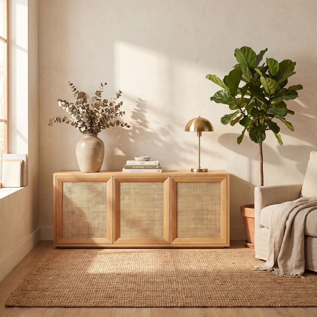 Tate 76" Sideboard | Oak