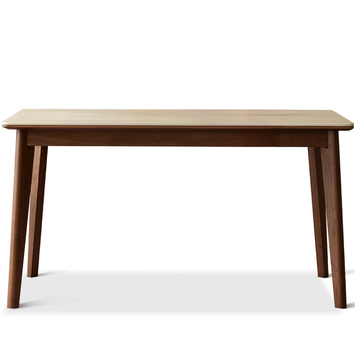 Japandi Sintered Stone Oak Wood Dining Table LENNOR