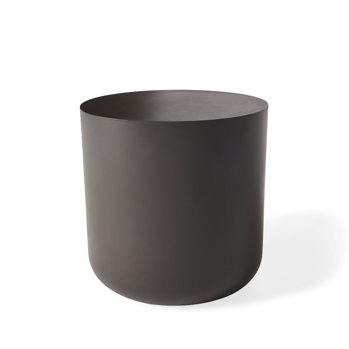 Kosmos Charcoal Side Table, frame and base detail